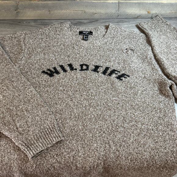 Men's Crewneck Sweater - Wildlife forever 21 - Picture 13 of 16